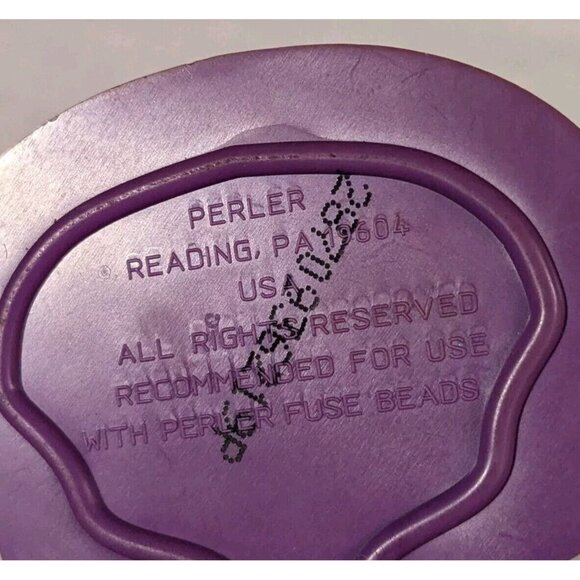 Perler Beads Pegboards Lot Shapes Heart Flower Girl Boy Square Star Booklet Lot - Picture 11 of 16